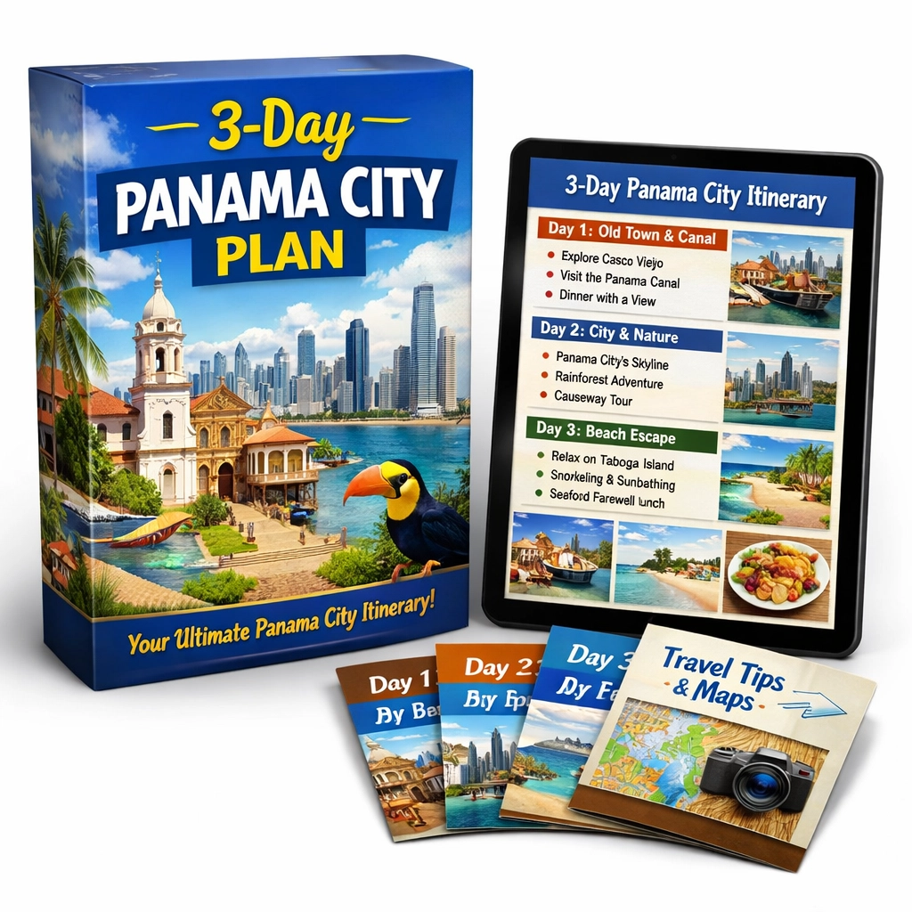 3-Day Panama City Itinerary product cover
