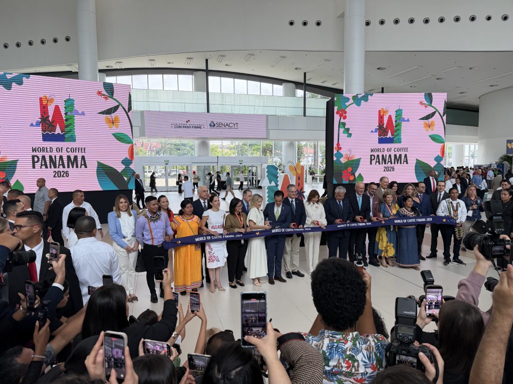 Visitors at World of Coffee Panama 2026